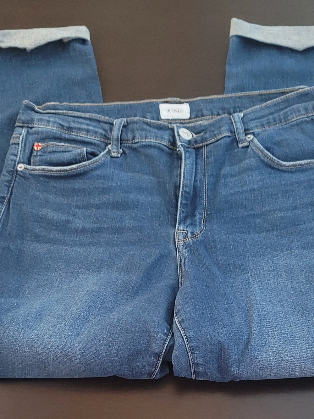 Hudson Jeans Women’s Blue Boyfriend Jeans